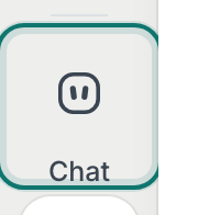 Chat, in the strip under Create