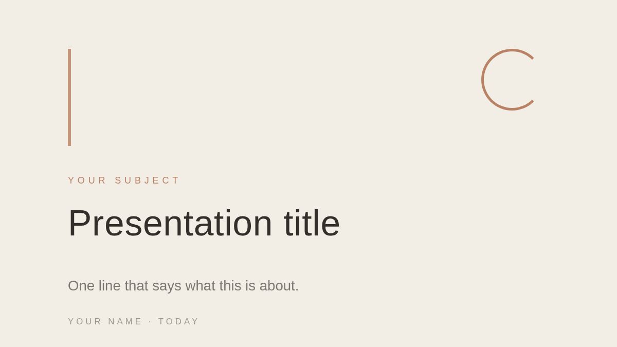 Screenshot of the Quiet Clay template