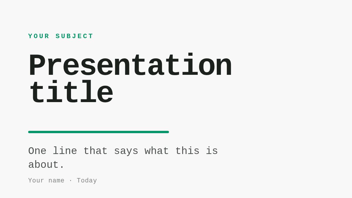 Screenshot of the Team Standup template
